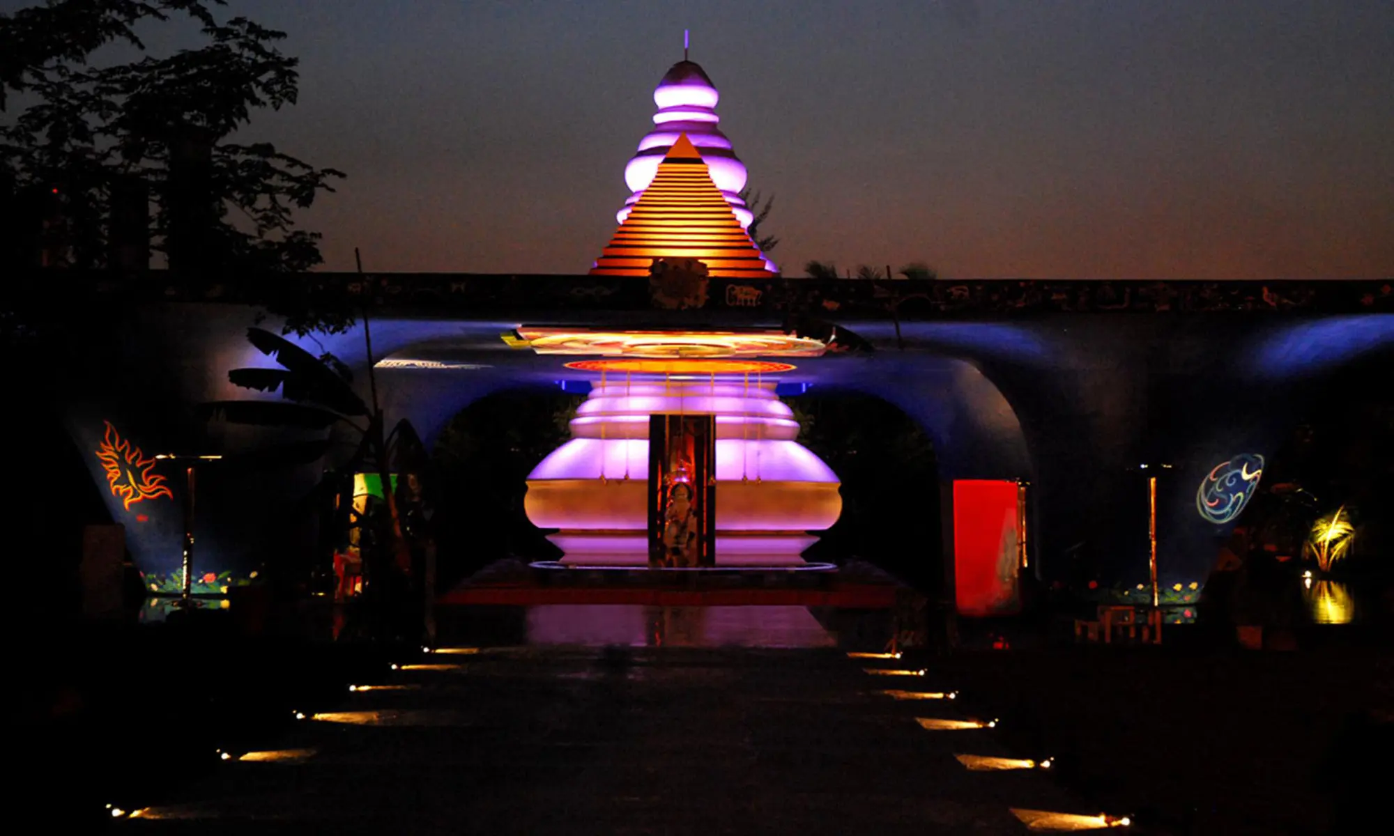 Hanuman Temple, Dolvi, Maharashtra – lighting design by GA