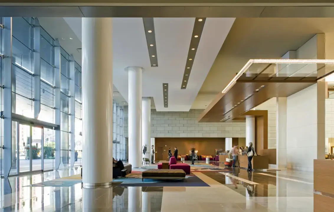 JW Marriott at LA Live, Los Angeles, USA – lighting design by GA